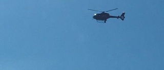 Helikopter i sky vållade huvudbry
