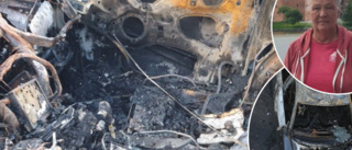 Polisen om dramatiska bilbranden: "Sannolikt ett brott"