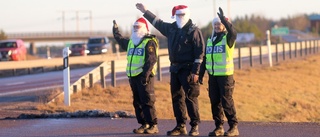 Polischefen: Utesluter inte tomtepoliser i jul