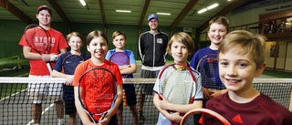Tränare lämnade Tyskland för heltidstjänst i Strängnäs tennisklubb