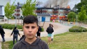 Gabriel, 13, vaknade av branden: "Jag fick springa till balkongen för att hämta luft"
