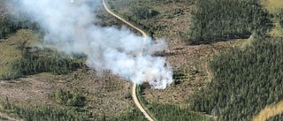 Första starten för skogsbrandflyget i år 