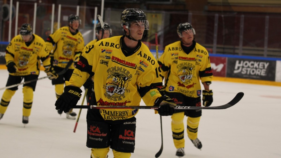 Anton Carlsson gjorde 1-0 för VH mot Västervik.