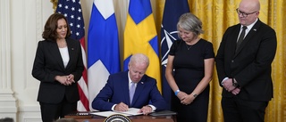Biden har undertecknat Sveriges Natoansökan