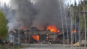 Elcentral kan ha orsakat brand i pelletsfabrik: "Inget som tyder på anlagd brand"