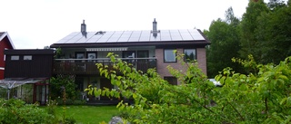 Solpaneler på tak en miljömässigt smart lösning
