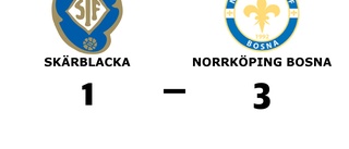 Tuff match slutade med seger för Norrköping Bosna mot Skärblacka