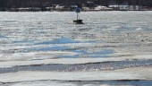 Isen har gått i älven – bästa gissning får 10000 kronor