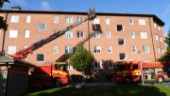 Brand i byggnad vållade vissa bekymmer för räddningstjänsten • "Var aldrig någon fara för liv"