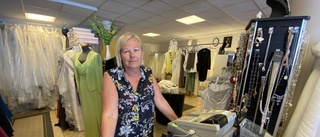 Efter 24 år – nu stänger Elisabeth sin bröllopsbutik: "Det känns lite ovant"