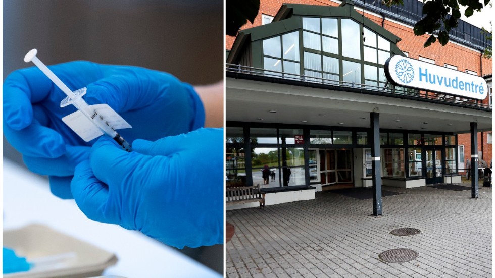 Fler och fler vaccinerade ger färre patienter på bland annat Vrinnevisjukhuset i Norrköping.