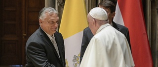 Orbánvänner kränkta över kort påvebesök