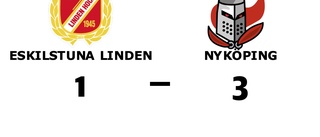 Eskilstuna Linden höll inte hela matchen hemma mot Nyköping