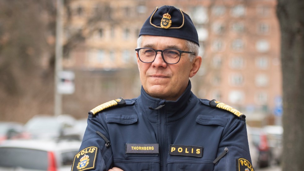 Rikspolischef Anders Thornberg vill ha fler poliser. Arkivbild.