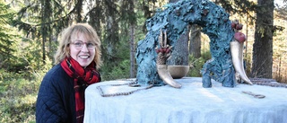Ny skulptur på plats i Kronandalen
