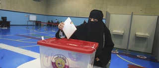 Inga kvinnor valda i Qatars experimentval