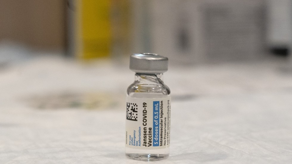 Vaccin från Janssen. Arkivbild.