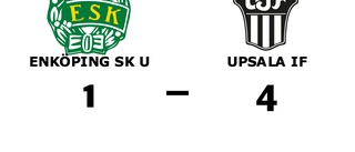 Klar seger för Upsala IF mot Enköping SK U på Korsängen