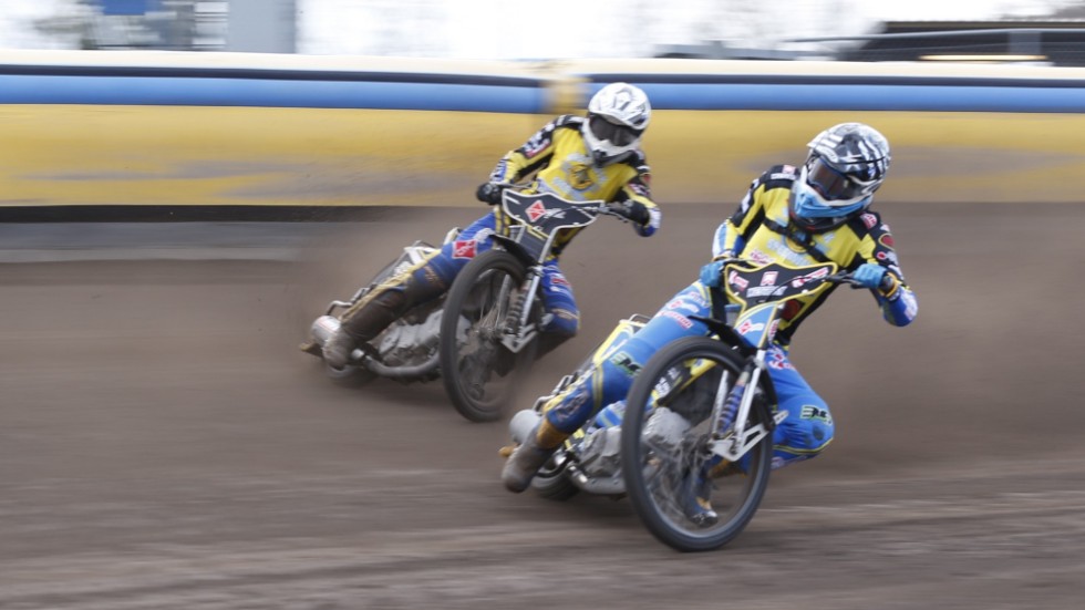 Anton Karlsson och Noel Wahlqvist finns med när Västervik Speedway drar igång säsongen.