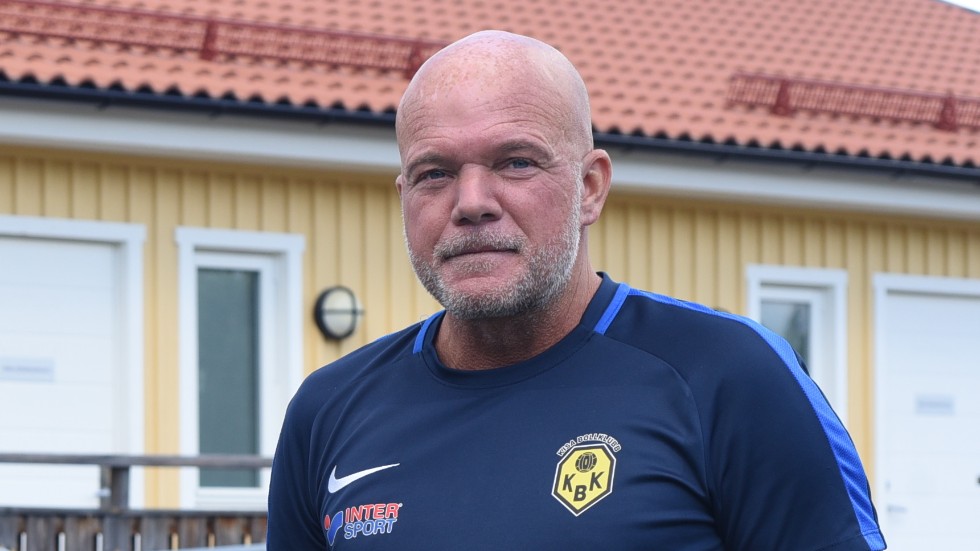Kisa BK:s tränare Greger Johansson.