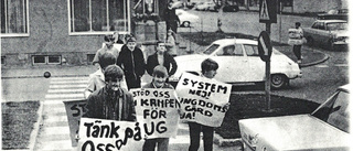 Unga protesterade: Nej till systembolag – ja till ungdomsgård