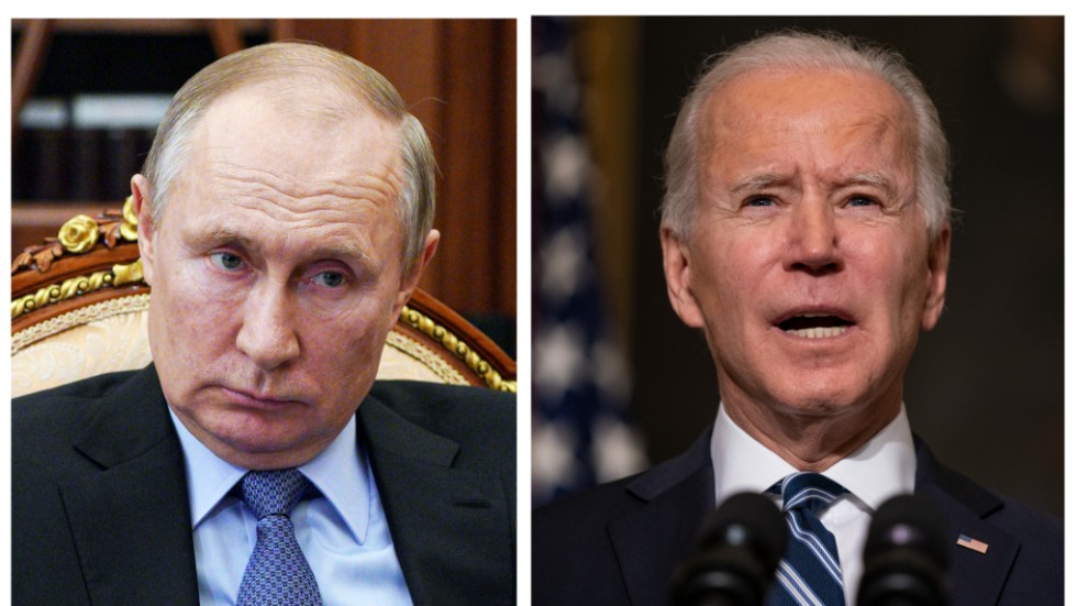 Rysslands och USA:s presidenter Vladimir Putin och Joe Biden möts på onsdag i Genève.