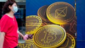 Bitcoin fortsätter uppåt i bankoron
