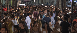 Gatufester får skulden för ökad smitta i Spanien
