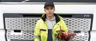 Yrkes-SM nästa för Albin: "Truckkörning var inte så svårt"