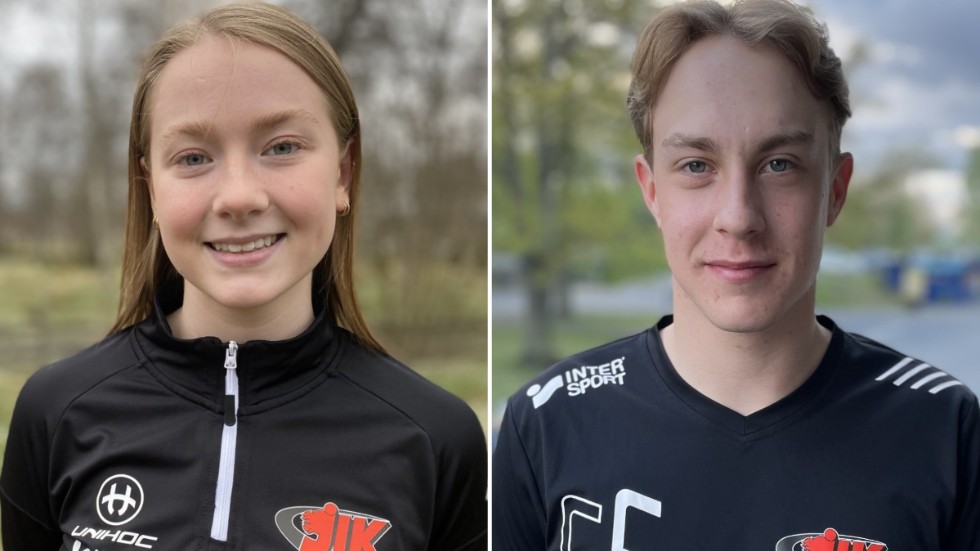 Tess Fridh och Elliot Kronstrand spelar SM för distriktslag med Småland i helgen.
