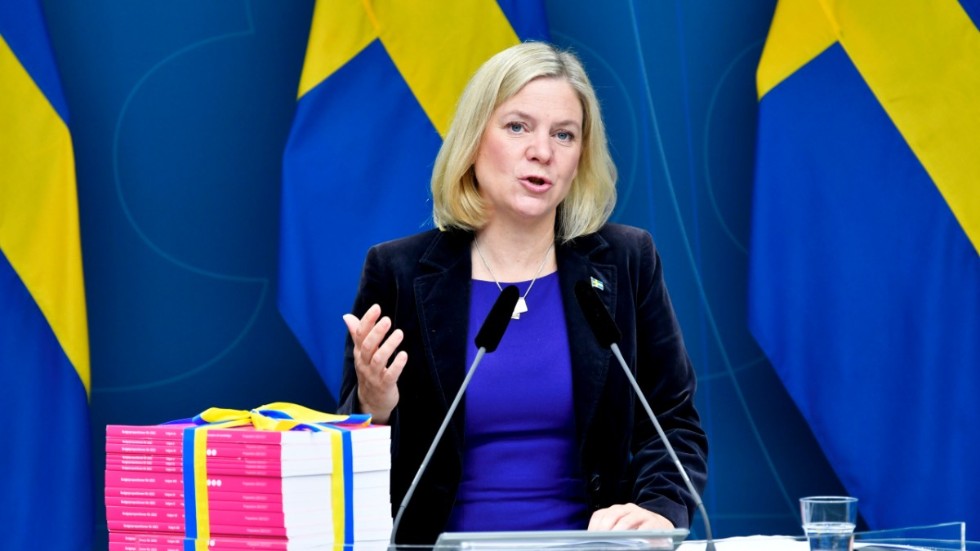 Finansminister Magdalena Andersson (S). Hennes sätt att argumentera för budgeten gör ett sämre intryck än budgetens innehåll.