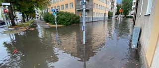 Bildextra: Översvämning i Linköping efter skyfall