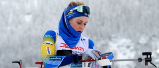 Stina Nilsson åkte fort – men sköt fem bom