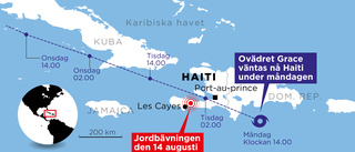 Haiti hukar för nästa smäll