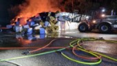 Svårsläckt brand utanför Norrköping: "Det kommer troligtvis glöda i flera dygn"