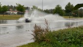 Jättemängder med regn i Sörmland – 45 millimeter på 12 timmar