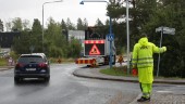 Vägarbete begränsar framkomligheten på Stockholmsvägen