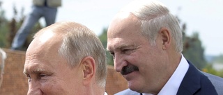 Efter mötet – Putin ger stöd till Lukasjenko