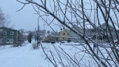 Snö och blåst drar in över Vimmerby