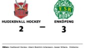 Enköping tog bonuspoängen borta mot Hudiksvall Hockey