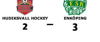 Enköping tog bonuspoängen borta mot Hudiksvall Hockey