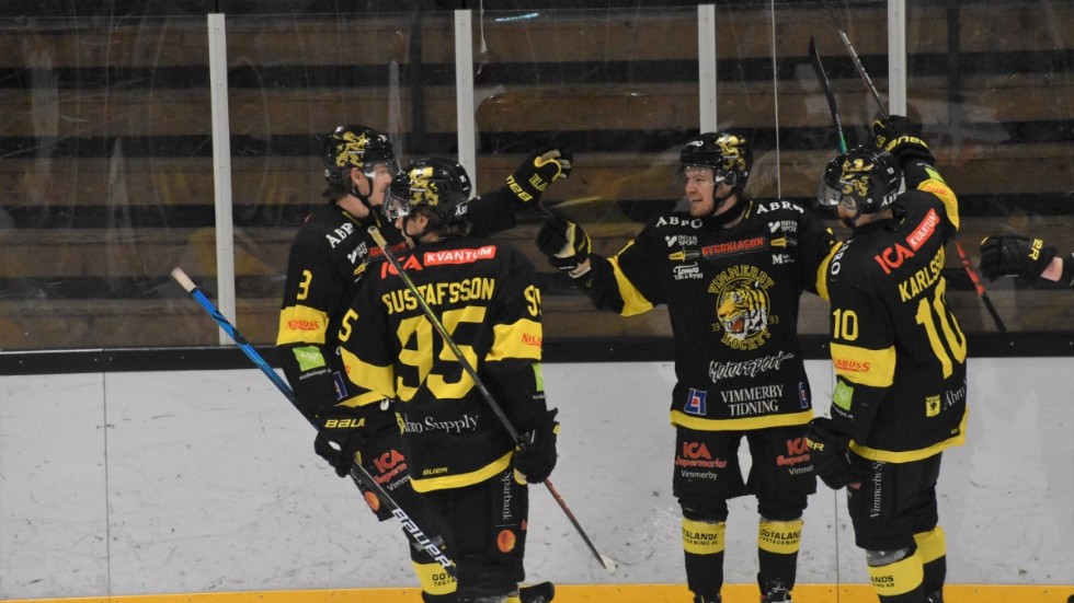 Vimmerby Hockey har gått som tåget i Allettan de senaste veckorna. Aldrig tidigare har klubben haft en segersvit på sju raka matcher i Allettan. 