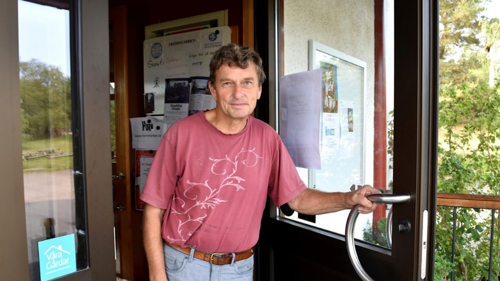 Börje Carlsson, biografföreståndare på Hornbio, hoppas att fler kommer att besöka biografen när restriktionerna hävs.