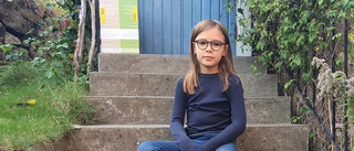 Judith, 8 år, vann nationell skrivtävling