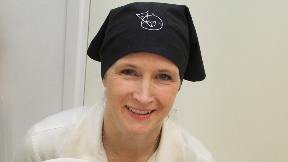 Matilda Johansson driver gårdsmejeriet Räven&Osten.