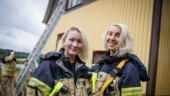 Sally och Nelly nya ansikten på brandstationen i Katrineholm