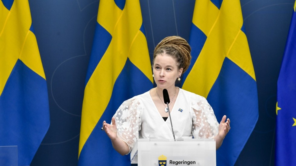 Kultur- och idrottsminister Amanda Lind (MP). Arkivbild.
