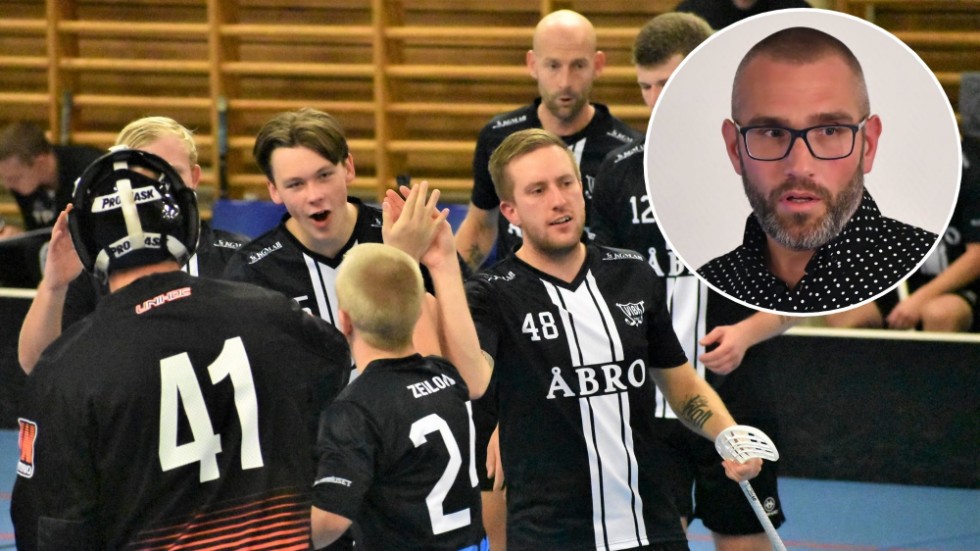 Jens Carlsson, ordförande i Vimmerby IBK: "Det är oerhört begränsat på intäktssidan". 