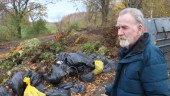Sven Erik tröttnade på avfallet – nu städar hyresvärden
