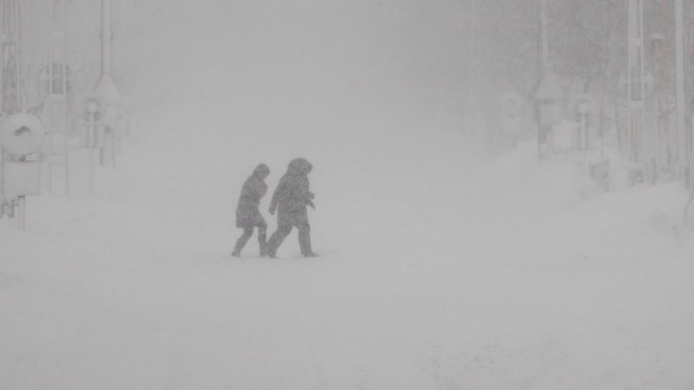 Snöstorm väntas i bland annat Jämtlandsfjällen och folk varnas för att ge sig ut på kalfjället. Arkivbild.